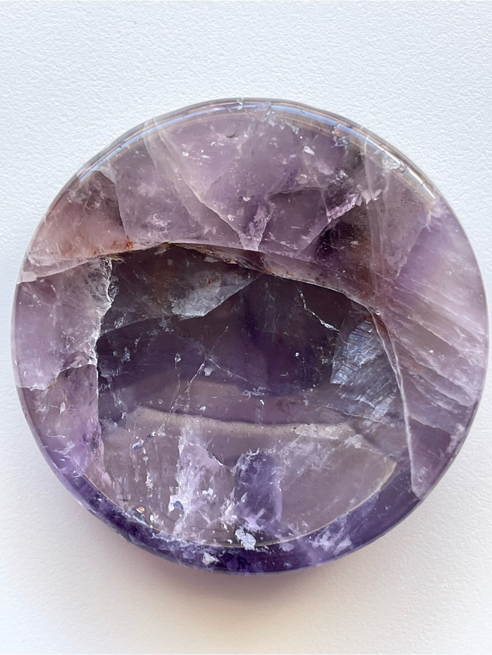 Amethyst Sphere Holder Purple